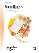 Autumn Memories piano sheet music cover Thumbnail